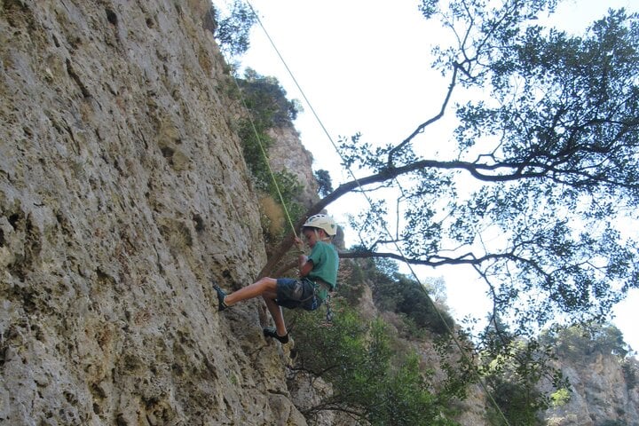 Rock Climbing with a Guide in Chania Therisos Gorge 10