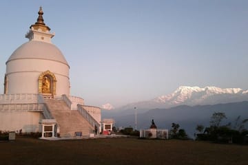 Private Hiking Tour to Peace Pagoda Including Fewa Lake Boating
