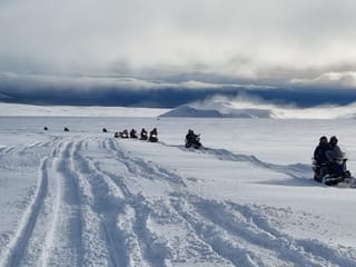 Superjeep Golden Circle and Langjokull Snowmobile Tour on Glacier , photo 13