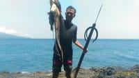 East Bali: Fishing Tour Spear or Line at Virgin Beach 6