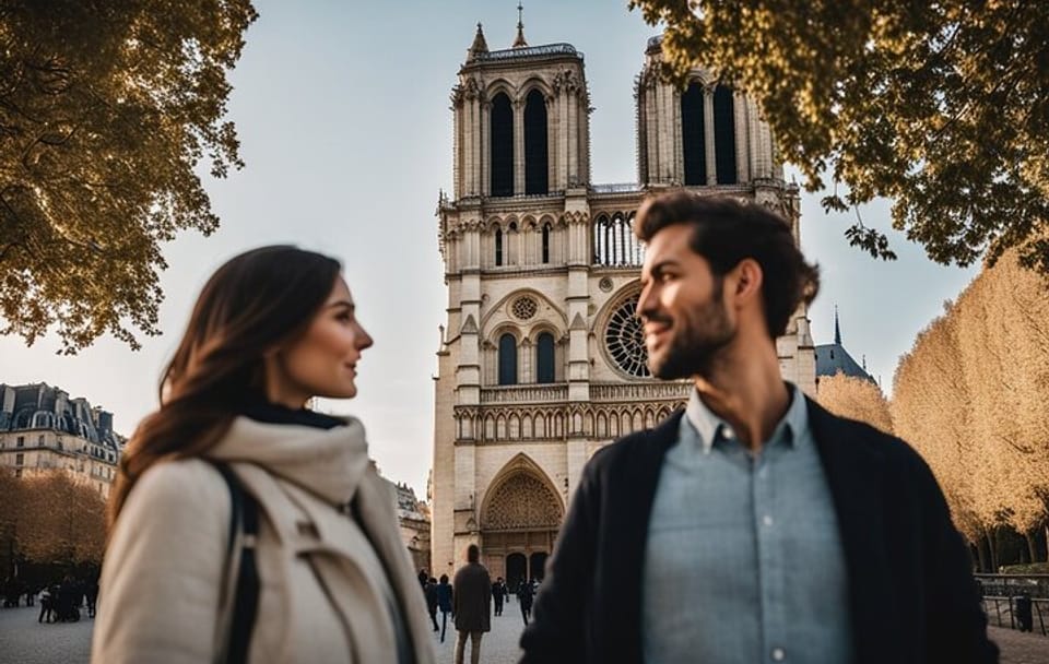 Professional Photoshoot at Notre Dame in Paris