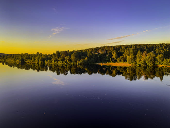 Magical Midnight Sun in Rovaniemi