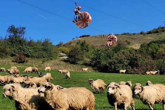 Cluj Adventure Tour: Zip Line and Hike