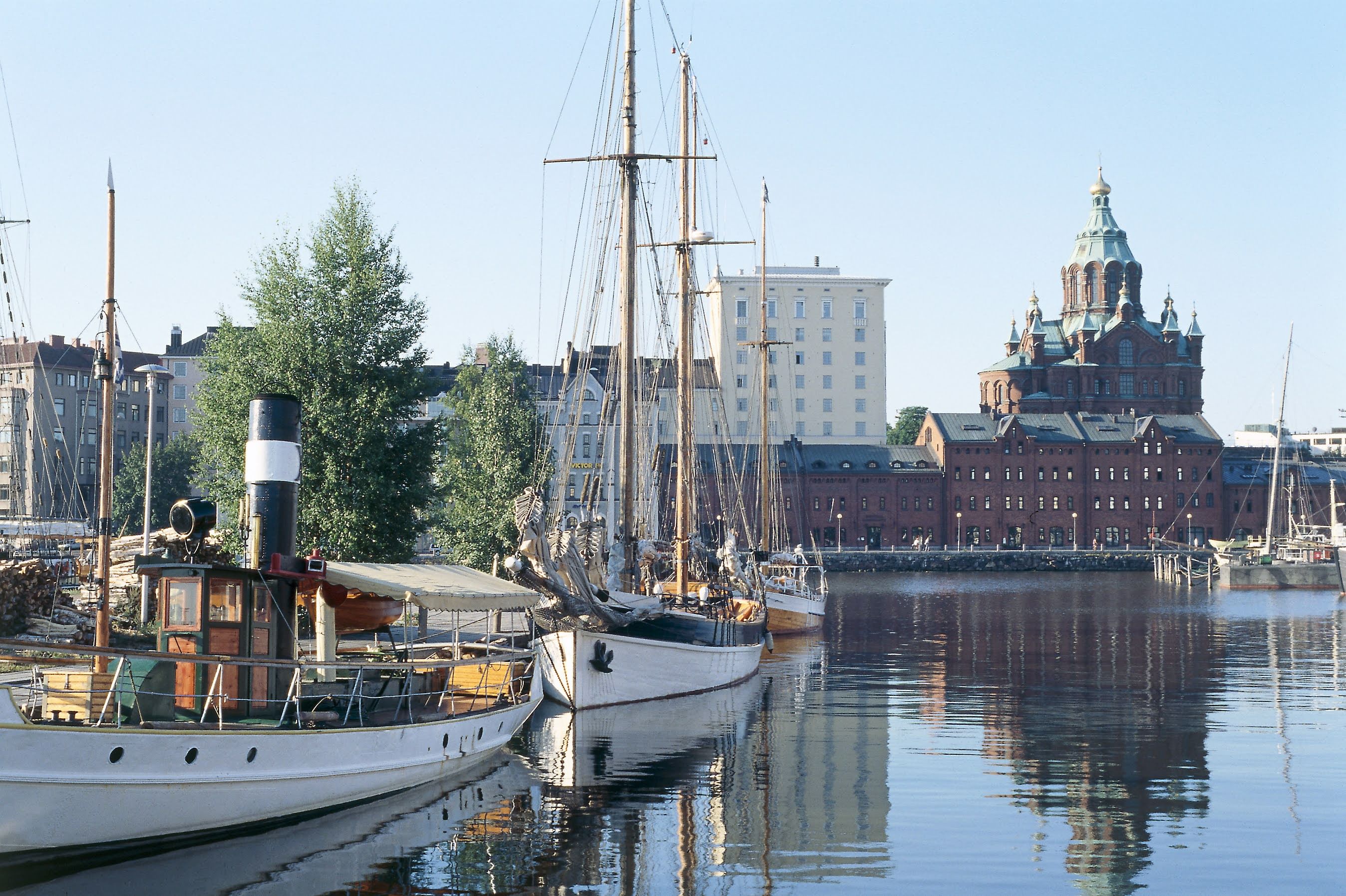 Boats in Helsinki