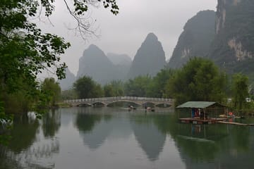 Li River Cruise Yulong River Bamboo Rafting Sunset Day Tour