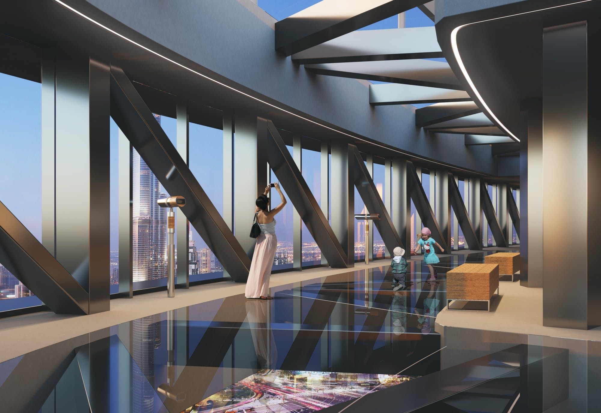 Sky Views Observatory and At the Top Burj Khalifa Tickets