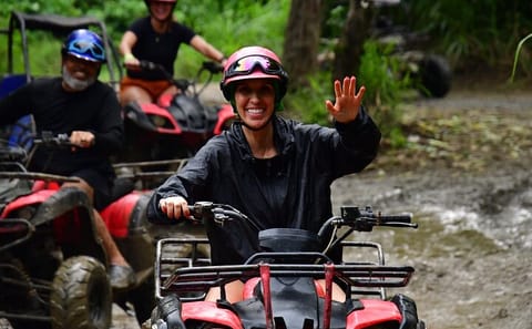 ATV Jungle Adventure and Sloth Encounter in Roatán