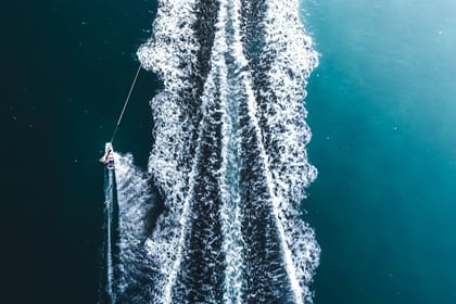 Water Skiing in Trincomalee