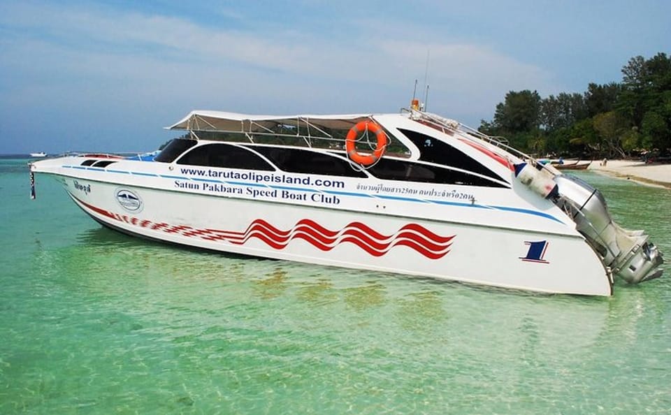 Phuket Airport to Koh Lanta Island by Speedboat