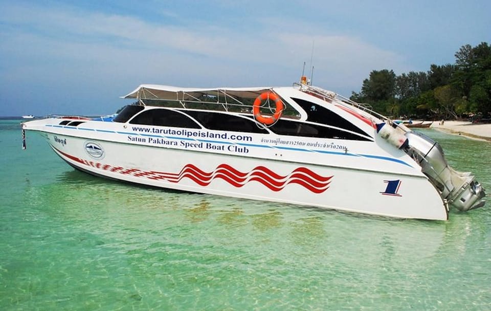 Phuket Airport to Koh Lanta Island by Speedboat