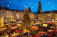 Christmas market Brussels track game