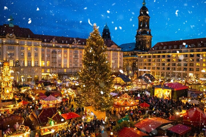 Christmas market Brussels track game