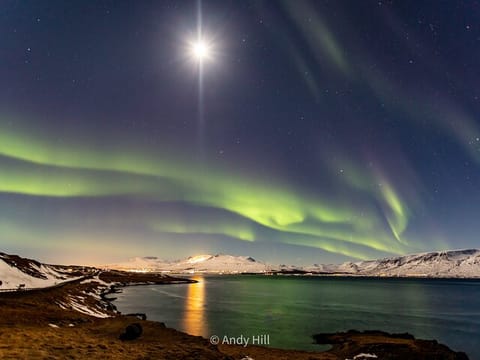 Aurora in Eyjafjord