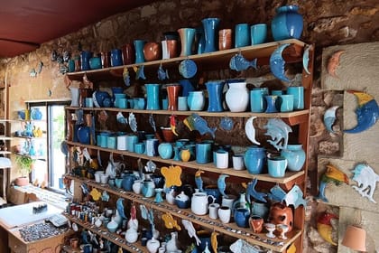 Private Rethymno Oil and Honey Tasting Pottery at Margarites