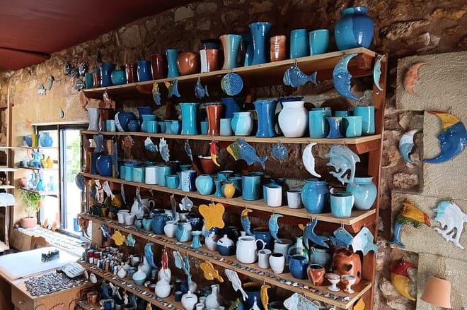  Private Rethymno Oil and Honey Tasting Pottery at Margarites  5