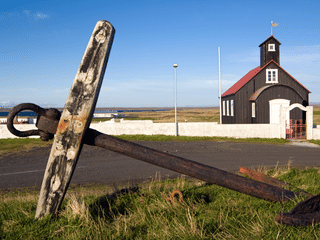 Kirkjuvogskirkja black church