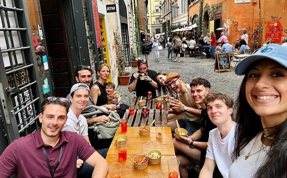 Trastevere Small Group Food Walking Tour in Rome