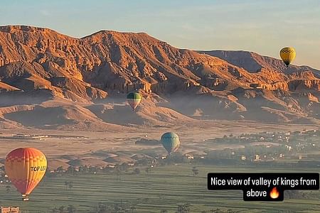 Hot Air Balloon Ride Over Luxor's Archaeological Wonders