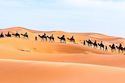 2 Day Trip from Marrakech to Merzouga Desert Duens