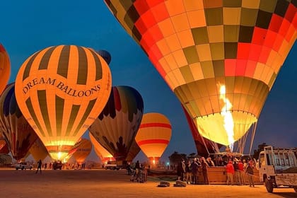 Sunrise Balloon Ride in Luxor with Hotel Pickup and Drop off