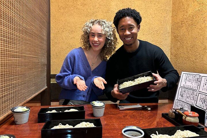 Making and Tasting Japanese Soba Session in Tokyo