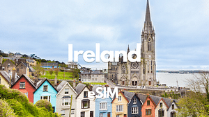 Waterford (Ireland) Data eSIM : 0.5GB to 2GB/daily - 30 Days