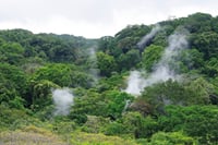 Rincon Volcano Park hike, Oropéndola Waterfall & Hot Springs 6