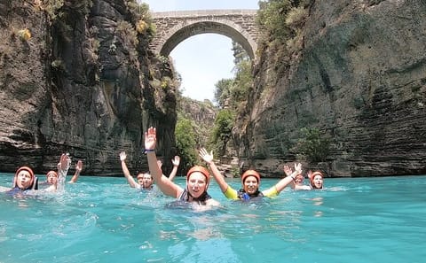 Canyoning, Rafting, and Ziplining Adventure in Manavgat