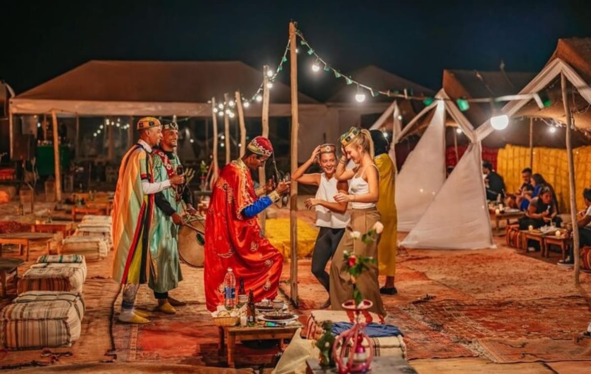 Desert Agafay Camel Ride with Dinner and Sunset