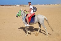 One Hour Horseback Riding Trip with Transfer - Sharm El Sheikh