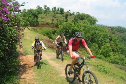 Mountain Biking Day Trip to Surrounding Hill near Kathmandu