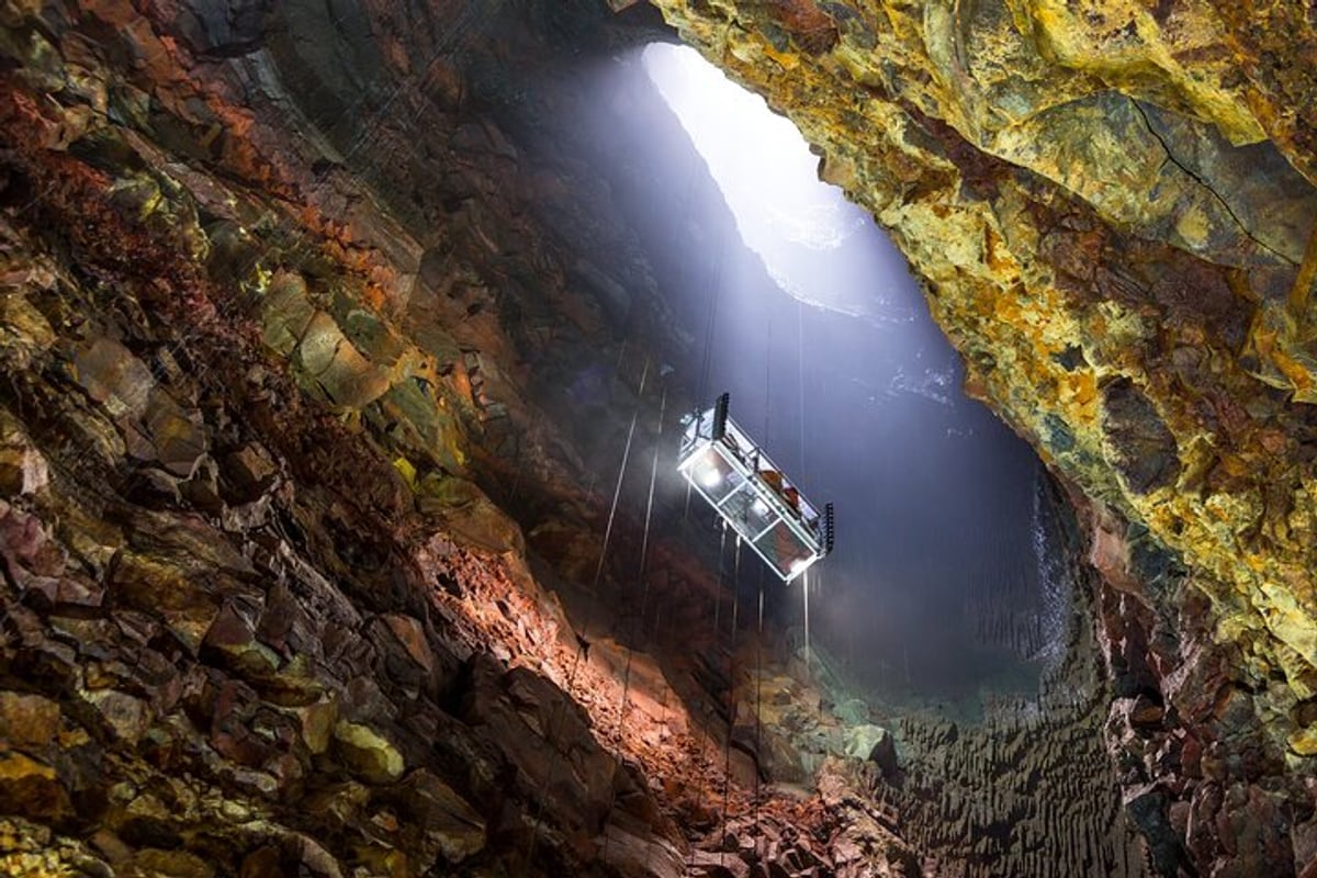 Inside the Volcano, Iceland