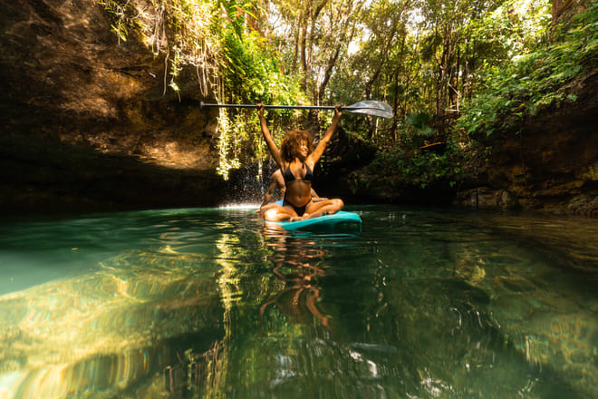 Cenotes Hopping Adventure with Tequila Tasting & Mayan Snack