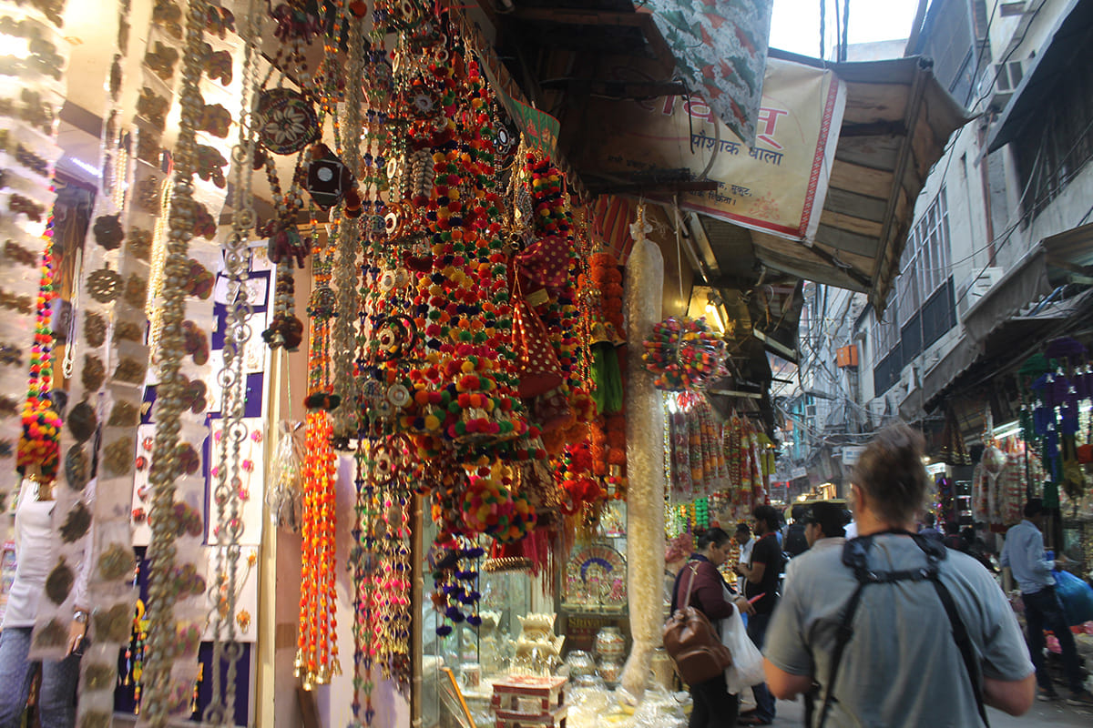 old delhi market