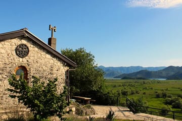 Guided Panoramic Lake Skadar Boat Tour with a Visit to Kom Monastery
