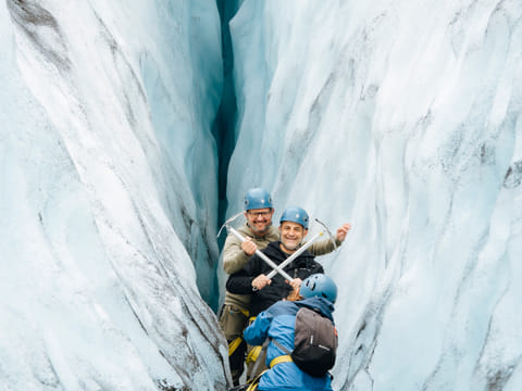 Crevasse Labyrinth - A Glacier Maze in Skaftafell, photo 4