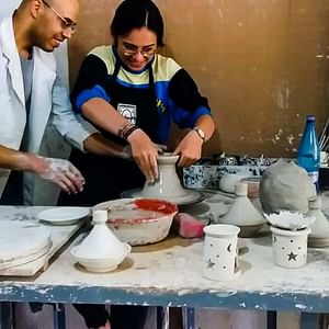 ½ Day : Pottery class from a true Moroccan artist in Marrakech | Private & Luxury