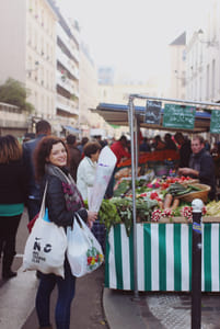 Aligre Food Market Walking Tour near the Marais