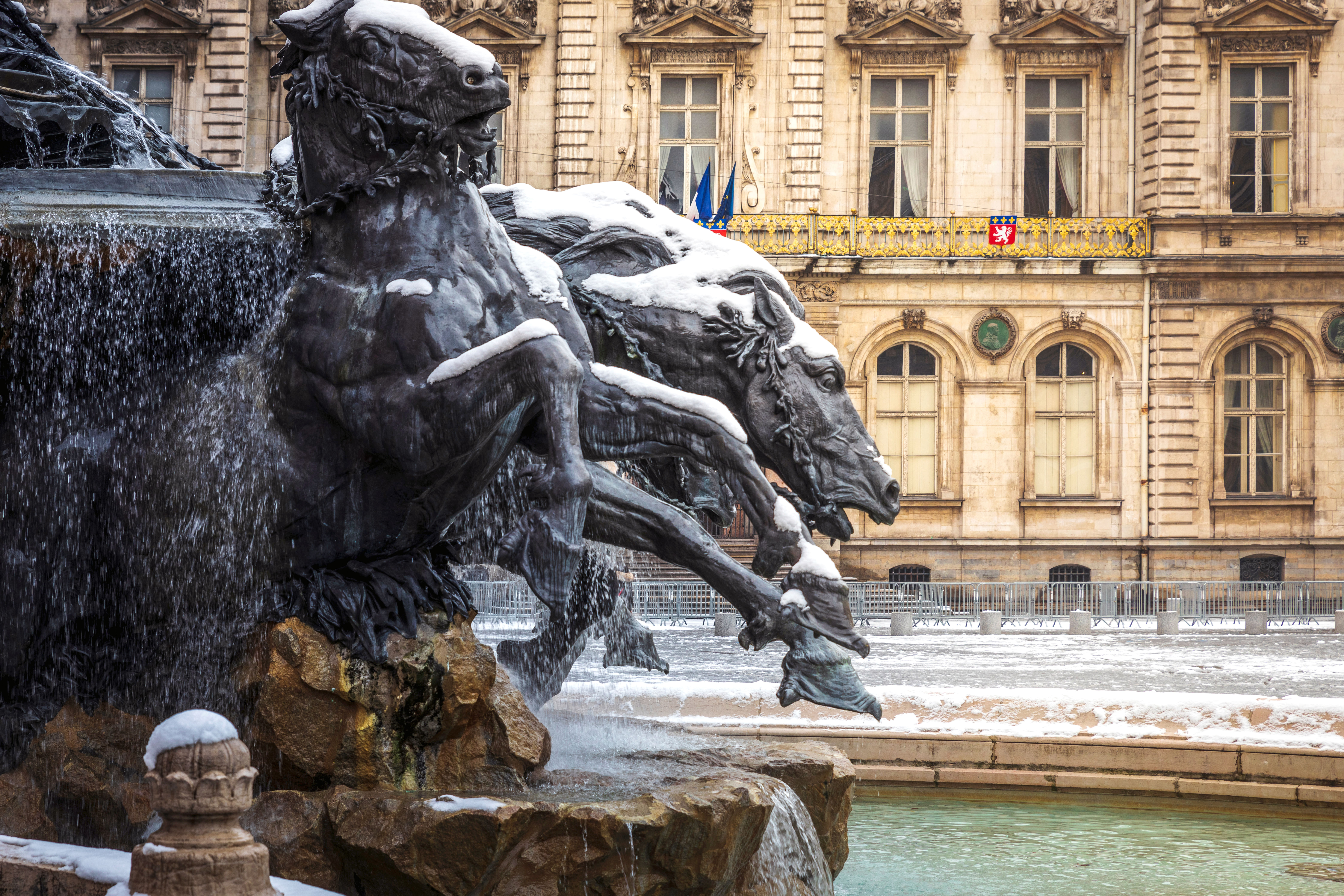 Fontaine de Bartholdi, Place de Terreaux, Lyon