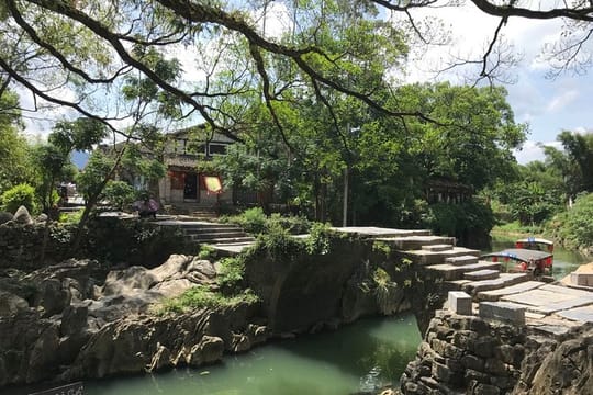 Private Day Tour Huangyao Old Town in Hezhou from Guangzhou by Round-way Train 