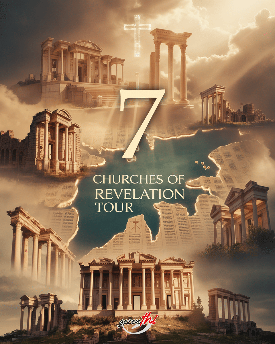 seven churches of revelation from izmir