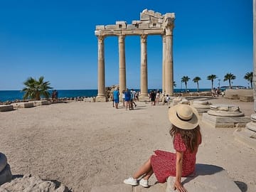 Perge, Aspendos & Side Tour with Waterfall–Full Day All Inclusive
