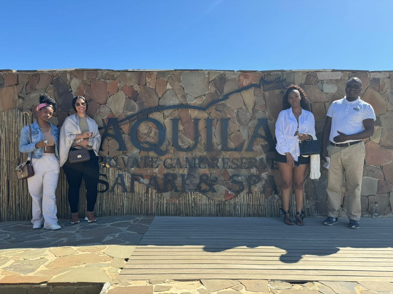 Aquila game reserve safaris, park fees and transport and lunch