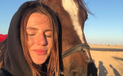 Horseback Riding Tour Across Beach and Desert in Hurghada