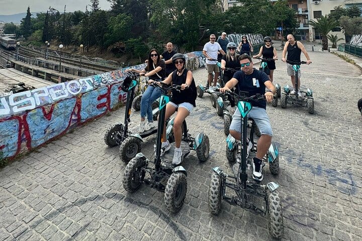 Modern Athens Electric ATV Scooter Tour
