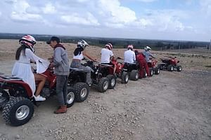 Desert quad biking and camel riding plus diner under stars