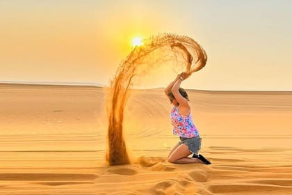 Morning Desert Safari with ATV Quad Bike and Camel Ride