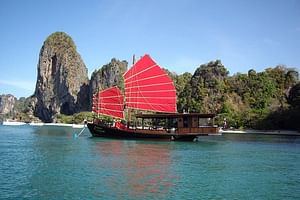 Krabi 4 Island Sunset Snorkeling Cruise + Bioluminescent Swim