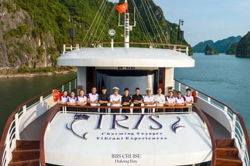 Iris Cruise 5 Star Luxury Halong Bay Day Tour from Harbor