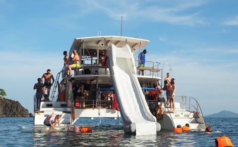 Coral Island, Promthep Cape & Sunset Dinner with Power Catamaran